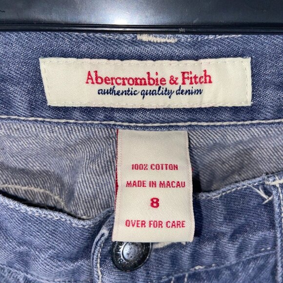 Women's blue-grey straight-leg light-colored mid-rise jeans - Picture 5 of 10